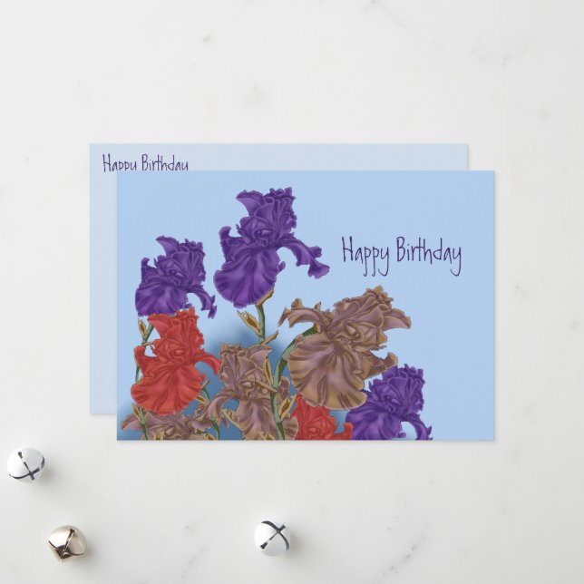 Blodvallningar. Julkort (Fram/Back In Situ)