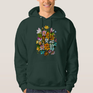 Blodvård - Blommigt Hoodie