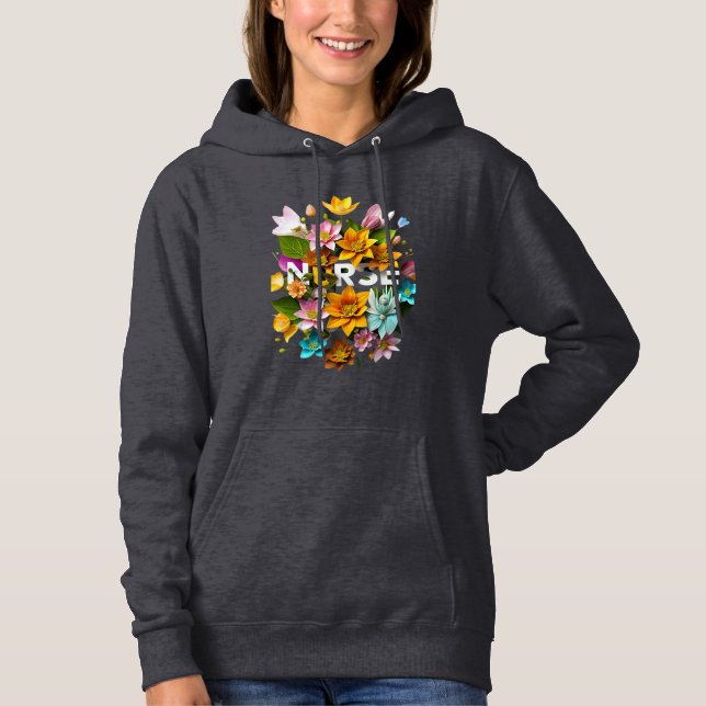 Blodvård - Blommigt T Shirt (Framsida)