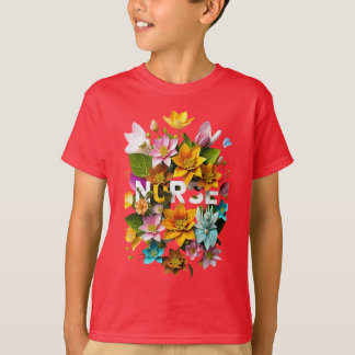 Blodvård - Blommigt T Shirt