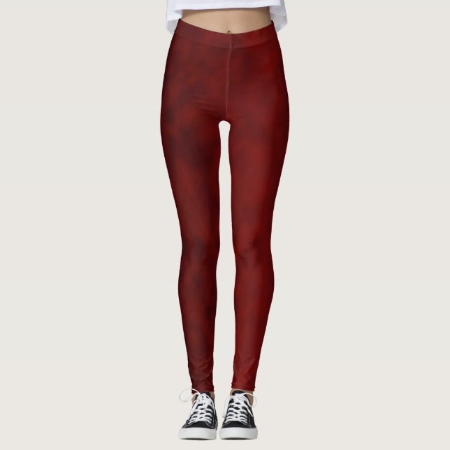 Blodvarmt stillhet leggings (Framsida)