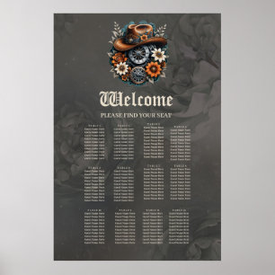 Blodväxlar: Steampunk cowboyen stil. Poster