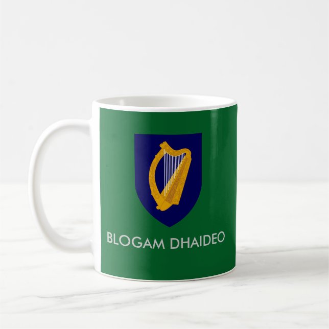 Blogam Dhaideo - grandads Cuppa i irländsk Gaelic Kaffemugg (Vänster)