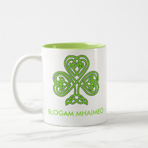 Blogam Mhaimeó - mormor Cuppa i irländsk Gaelic Två-Tonad Mugg