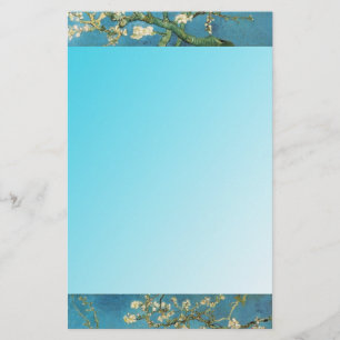 Blogande mandel träd, Van Gogh Brevpapper