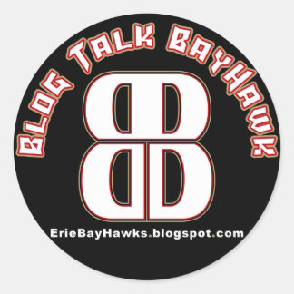 Blogg Talk BayHawk Stickers Runt Klistermärke