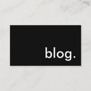 blogg. visitkort