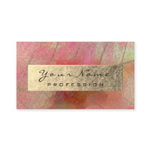 Bloggare av botaniskt Abstrakt Influencer med guld