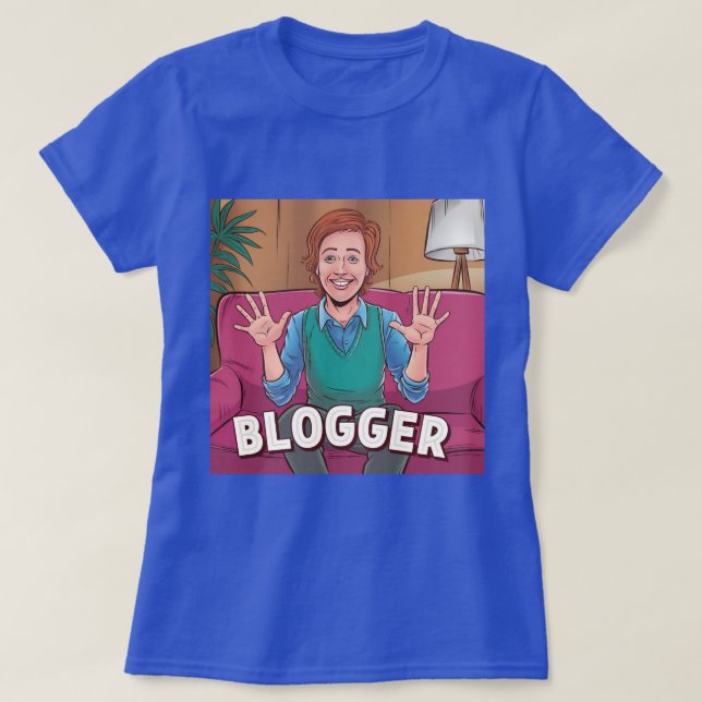 Bloggare Career T-Shirt (Design framsida)