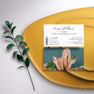 Bloggare Influencer Innehåll Creator Photo Social Visitkort