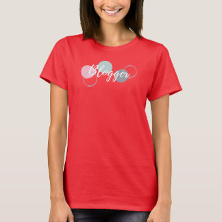 Bloggare med bubblor t shirt