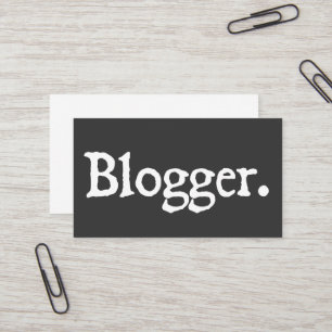 Bloggare Visitkort
