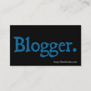 Bloggare Visitkort