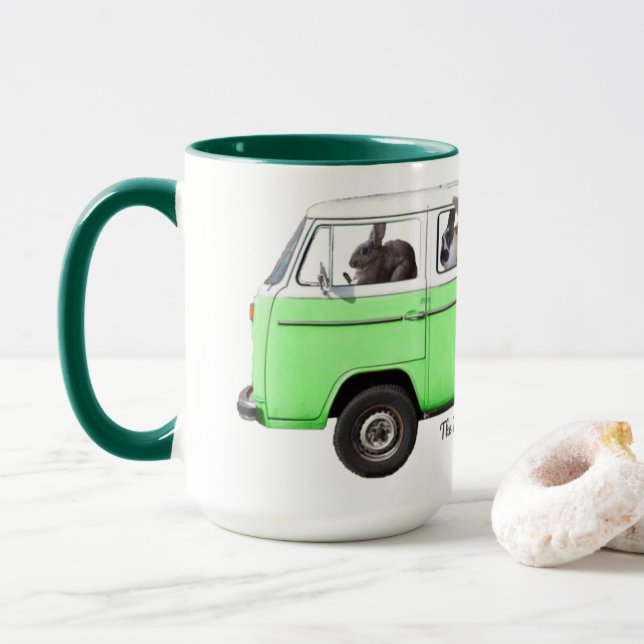 Bloggen Bunny Buss Mugg i Bunny (Med munk)