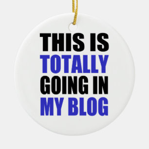 Blogging Julgransprydnad Keramik