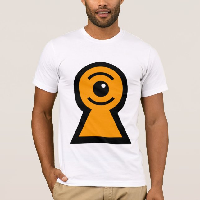 blogTVWebcam T-shirt (Framsida)