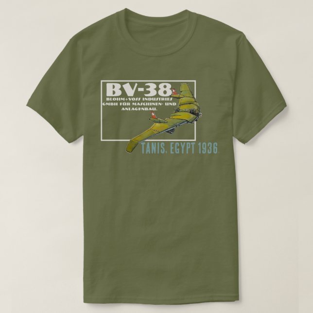 Blohm and Voss BV-38 T Shirt (Design framsida)