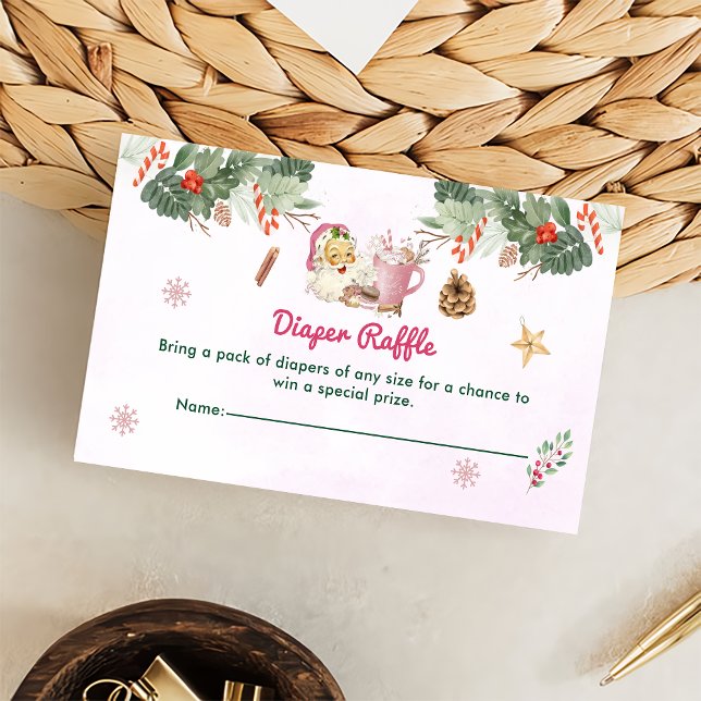 Blöja Lotteri Jul Tomte Kakor Tilläggskort (Skapare uppladdad)