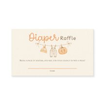 Blöja Lotteri Orange Gingham Pumpa