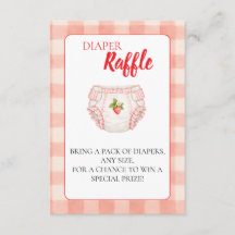 Blöja Lotteri Rosa Gingham
