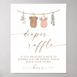 Blöja Lotteri Skylt | Boho Köns Avslöjande Blöja