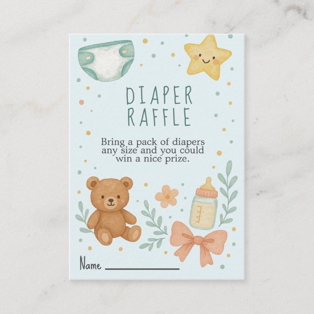 Blöja Tilläggskort (Framsida)