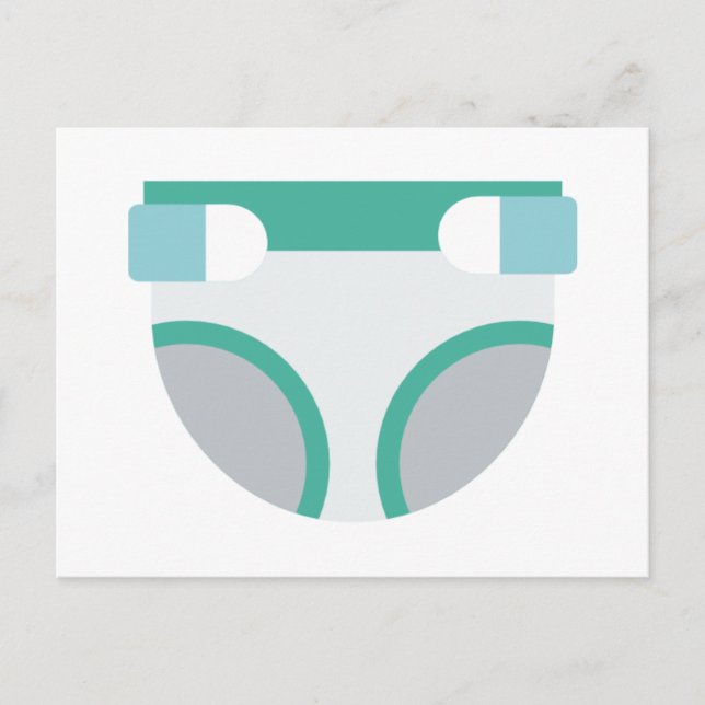 blöja vykort (Framsida)