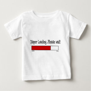 Blöjan som laddar…, behar väntan t shirt