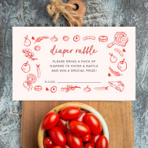 Blöjlotteri | Mamma Mia Italiensk Baby Shower