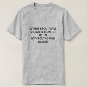 BLÖJOR OCH POLITIKAR BÖR ÄNDRAS OFTA TRÖJA