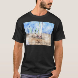 Blokart Racers på stranden T-shirt