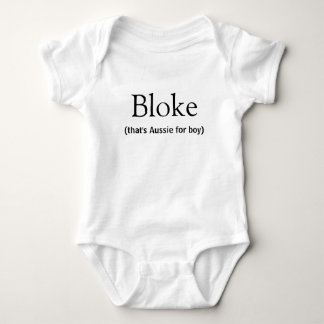 Bloke, det är Aussie för pojken. Australian Slang Tee