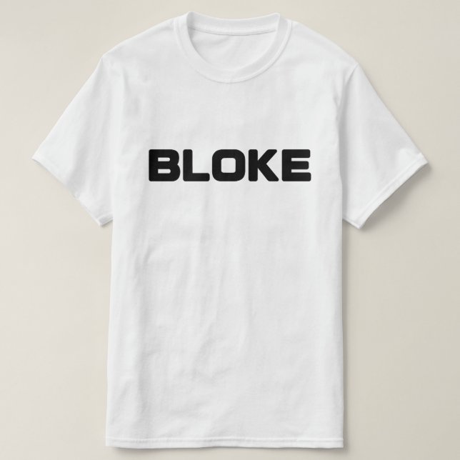 BLOKE T SHIRT (Design framsida)