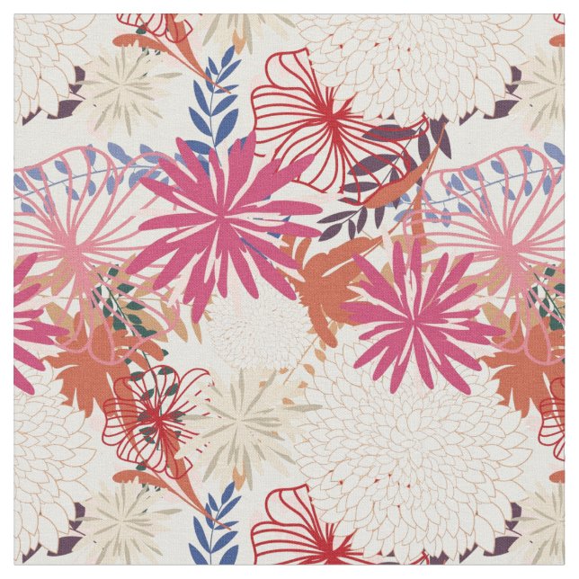 Blom- bakgrund 3 tyg (Närbild)