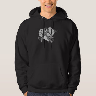 Blom- bandhopp - hjärnTumor Sweatshirt