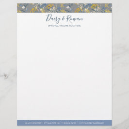 Blom- bär för daisyvildblomma- & gultrönn brevhuvud