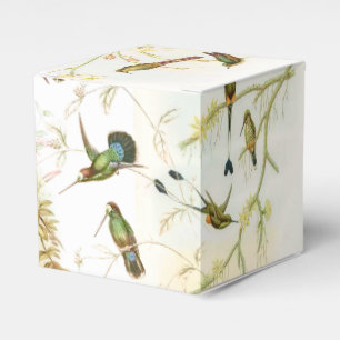 Blom- blommor för djur för Hummingbirdfågeldjur Presentaskar