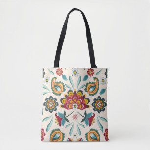 Blom- Boho för Batik indonesisk stil Tygkasse