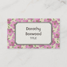 Blom- botanisk rosa pelargonanpassade