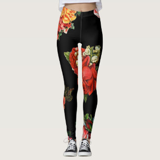Blom- chic för boho för mönster för ro för leggings
