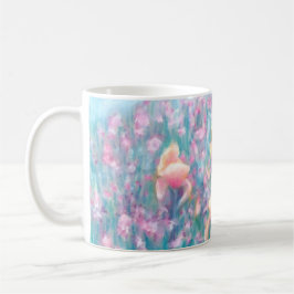 Blom- CricketDiane för Irisblomsterträdgård Kaffemugg