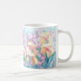 Blom- CricketDiane för Irisblomsterträdgård Kaffemugg