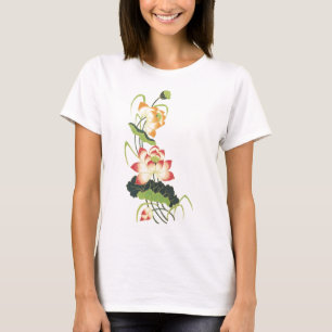 Blom- design för vintage tee
