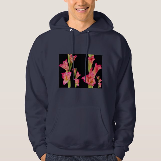 Blom- eleganta gåvor för exotisk rosablommabukett sweatshirt (Framsida)