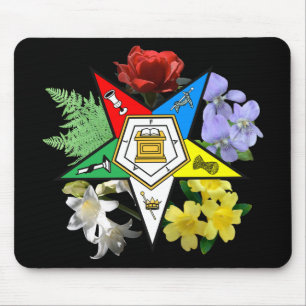 Blom- Emblem Mousepad för OES Musmatta