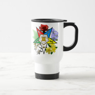 Blom- Emblemtravel mug för OES Resemugg