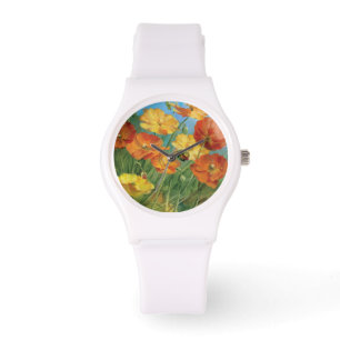 Blom- fält för sommar armbandsur