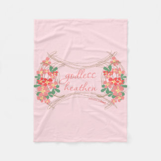 Blom- filt för gudlös hednisk ull