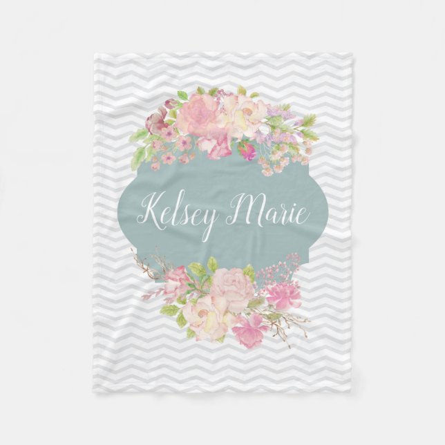 Blom- filt för vattenfärg (Framsidan)