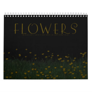 Blom- fotografi kalender